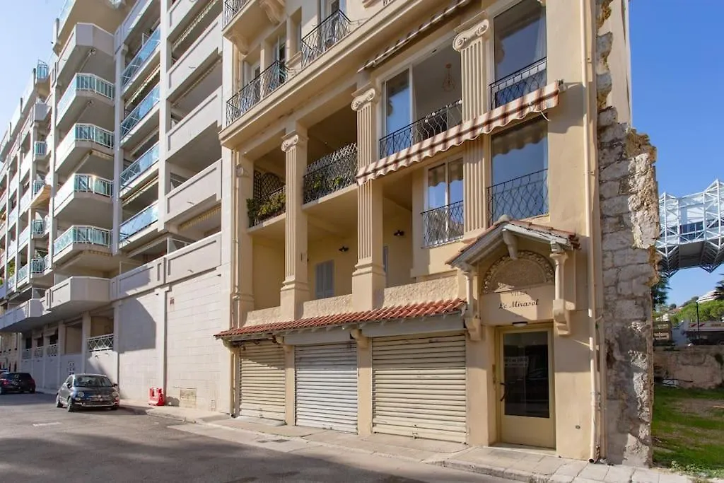#8 Suite Promenade 1Min Beach 2Rooms/Parking/Terrace/Wifi Nice France