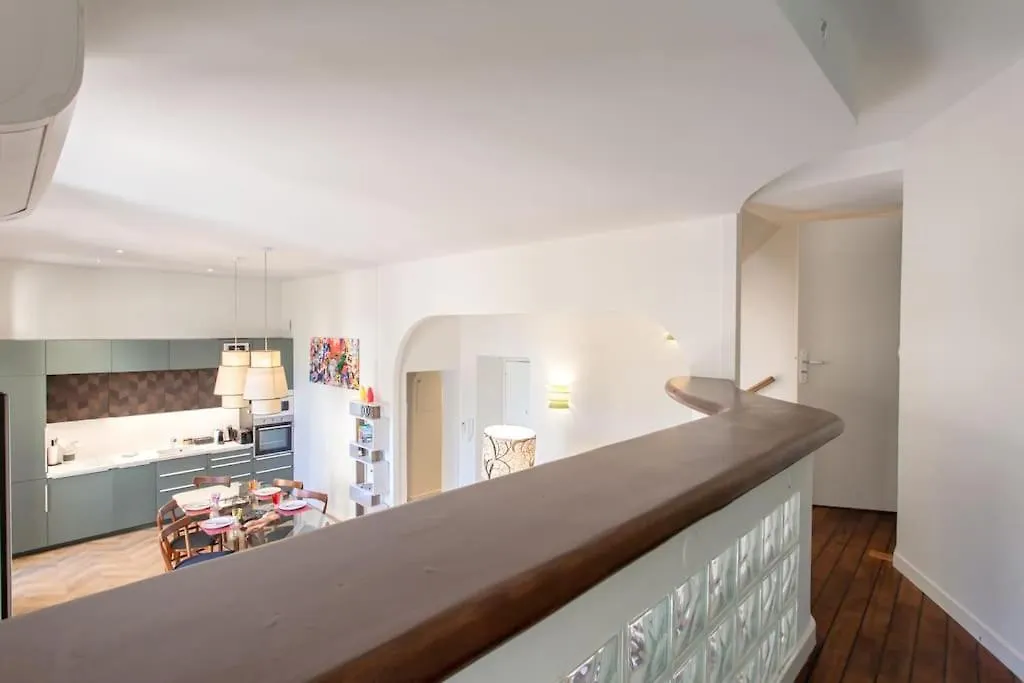 #8 Suite Promenade 1Min Beach 2Rooms/Parking/Terrace/Wifi Nice 0*,