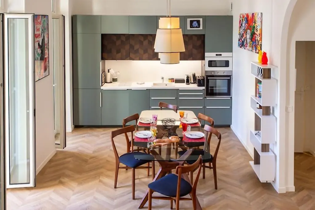 #8 Suite Promenade 1Min Beach 2Rooms/Parking/Terrace/Wifi 니스