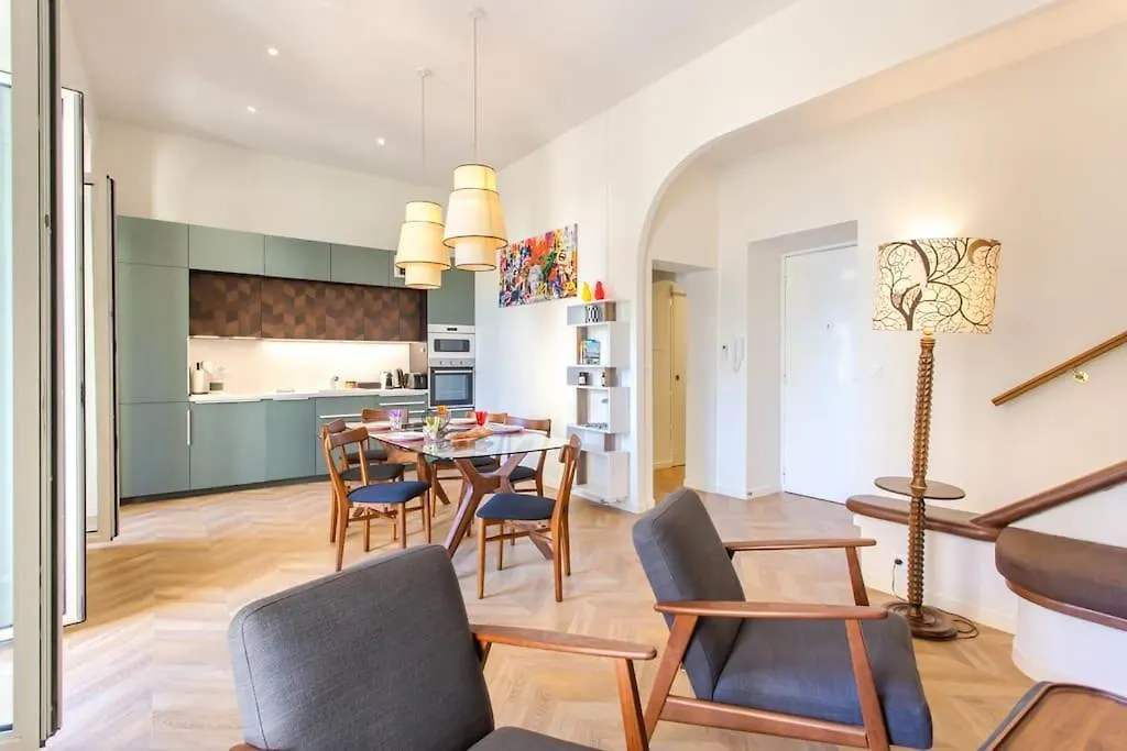 #8 Suite Promenade 1Min Beach 2Rooms/Parking/Terrace/Wifi 니스 아파트